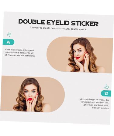 Housoutil 3 Rolls Double Eyelid Sticker Natural Double Eyelid Tape Eyelid Lifter Tape Invisible Eyelid Tape Stickers for Girls Girl Double Eyelid Tape Lace Woman Tool Glue - Buy Online on GoSupps.com