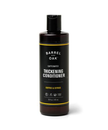 Barrel & Oak - Caffeinated Coffee & Citrus Thickening Conditioner Thickens & Strengthens Hair Adds Volume Moisturizes & Soothes Skin Vegan (16 oz)