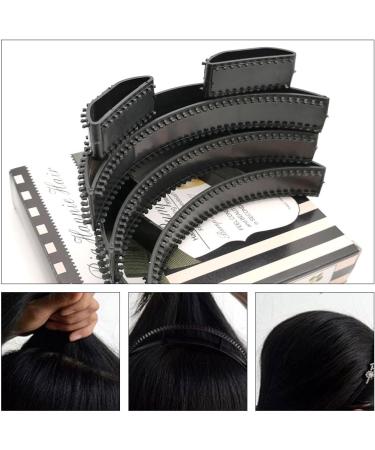 5 Pieces Volume Inserts Hair Clip with 50 Bobby Pins Natural Fluffy Hair Clip Fluffy Hairdressing Tools for Women and Girls - Buy Online on GoSupps.com