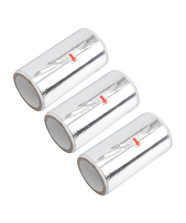 minkissy 3rolls Nail Foil Nail Remover Soak off Foils Tinfoil Nail Art Dip Remover Wrap Nail Dip Remover Gilding Flakes Nail Accessories Nail Wraps Tinfoil Tin Foil Nail Polish Scraper