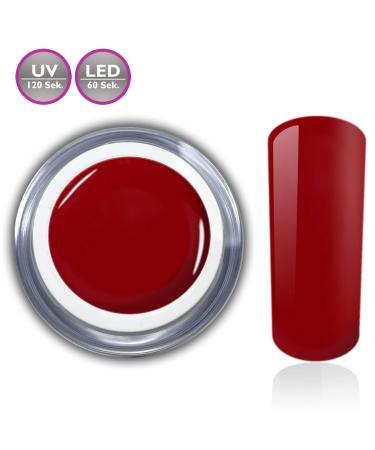 Color Gel Red UV LED Nail Gel - Studio Quality 5ml | RM Beautynails - International Shipping - Buy Online on GoSupps.com