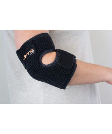 Lonnie Brace - Comfortable Elbow Brace for Tendonitis Tennis Elbow and Cubital Tunnel Syndrome for Men and Women