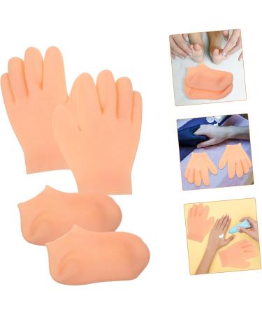 HAPINARY Moisturising Socks 1 Set Sole of Foot moisturizing Gloves for Women Miss moisturizing Skin moisturizing Socks Waterproof Socks Care Female moisturizing Gloves Ladies Socks - Buy Online on GoSupps.com