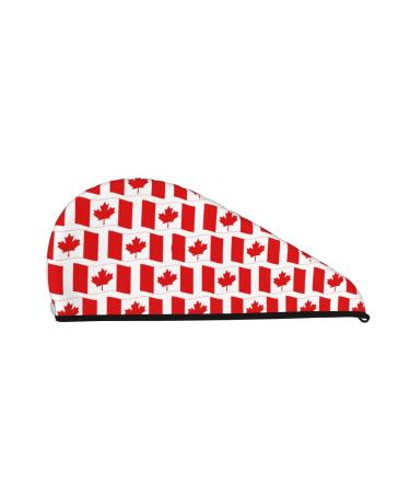 Canada Microfiber Hair Towel Soft Super Absorbent Hair Towel Wrap for Women Coral Velvet Quick Dry Hair Cap for Long Curly and Thick Hair