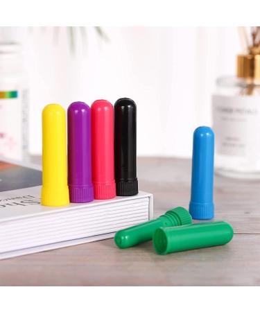 MAONITAY 12 PCs Refillable Essential Oil Tubes - Aromatherapy Inhalator Stick Set in 6 Colors - Buy Online on GoSupps.com
