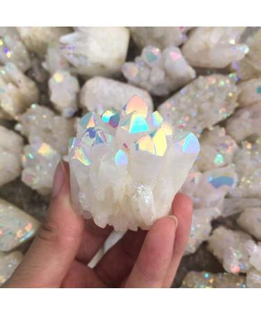 Natural Crystal Rough Natural Angel Quartz Crystal Cluster Rainbows Quartz Natural Stones and Minerals - Buy Online on GoSupps.com