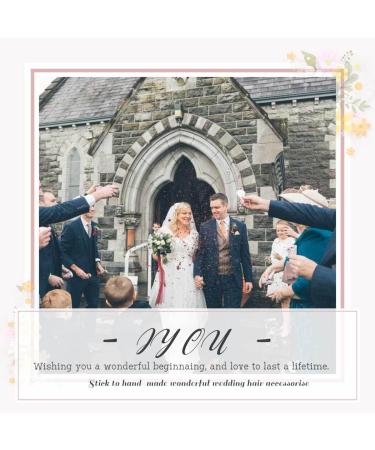 IYOU Crystal Wedding Hair Comb Silver Rhinestone Headpiece Prom Bridal Hair Accessories for Bride and Bridesmaids Silver-B - Buy Online on GoSupps.com