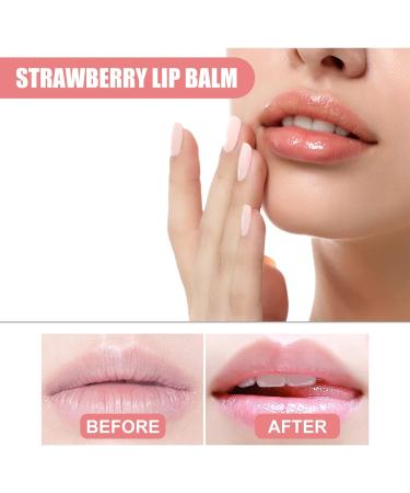 Strawberry Lip Scrub & Sleeping Mask for Overnight Moisture and Repair - Buy Online on GoSupps.com
