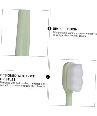  Minkissy 8-Piece Physiotherapy Shoulder & Travel Toothbrush Set | Superfine Toothbrushes for Children & Pregnant Women | Portable Shoulder Pad for Postpartum Care - Buy Now!  - Buy Online on GoSupps.com