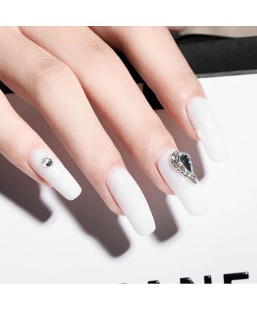 Mobray Poly Nail Gel 60 ML - White Builder Nail Gel for Natural Look Acrylic Nail Extensions - Gift for Women - Buy Online on GoSupps.com