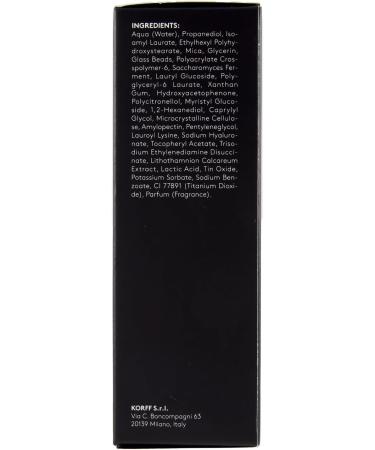 Korff Make Up Brightening Face Base with Hyaluronic Acid and Vitamin E 30ml - Buy Online on GoSupps.com