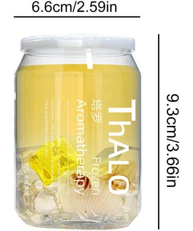 Odor Eliminator Gel | Car Air Freshener 200g Transparent Car Solid Aromatherapy Lasting Fragrance Car Balm Odor Absorbing Jelly Balm for Bathrooms Cars Yellow - Buy Online on GoSupps.com