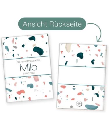 Personalized Wilhelm Fell Case for EU Pet ID Card | Custom Name & DOB Gifts for Pet Owners | Protective Cover for Milo - Buy Online on GoSupps.com