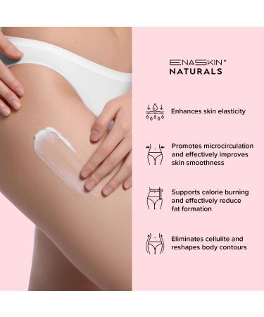 Enaskin Naturals Belly Firming Cream - Skin Tightening Hibiscus & Honey Lotion for Thighs & Stomach - 100ML Anti-Cellulite Tummy Butter for Women - Buy Online on GoSupps.com