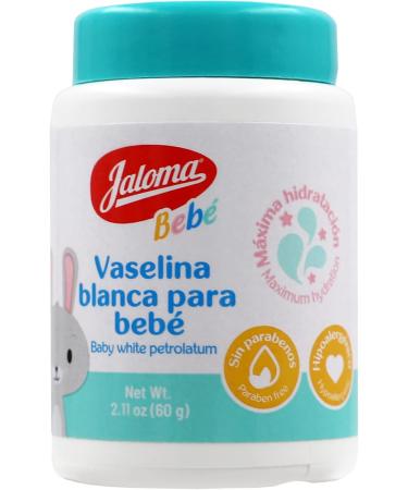 Jaloma Baby White Petrolatum Diaper Rash Prevention & Skin Softening 3-Pack - 2.11 Oz Jars - Buy Online on GoSupps.com