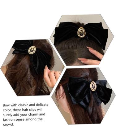 minkissy Bowknot Pearl Hair Women Hairpin Bow Hair Flower Hair Clips for Women Hair Clips Bows Pearl Hair Clips Hair Bows for Women Girls Barrettes Spring Clip Cloth Fashion Woman - Buy Online on GoSupps.com