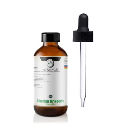 Fir Needle Essential Oil (Siberian) (4oz) Fir Balsam 1 Fl Oz (Pack of 1)