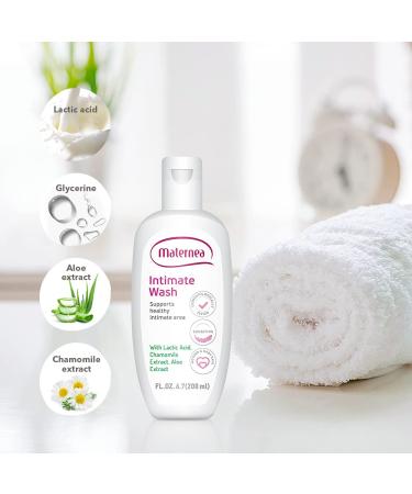 Maternea Intimate Wash Gel - Healthy Hygiene for Pregnancy and Postpartum Care 6.7 FL. OZ. (200 ml) - Buy Online on GoSupps.com