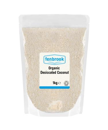 Organic Desiccated Coconut 1kg | Certified Organic by Fenbrook Organic