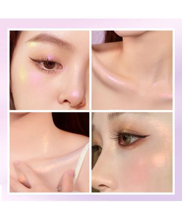 Serseul Chameleon Highlighter Palette - Color Shifting Glitter Eye Shadow & Silky Texture Makeup, H02 Aurora - Buy Online on GoSupps.com