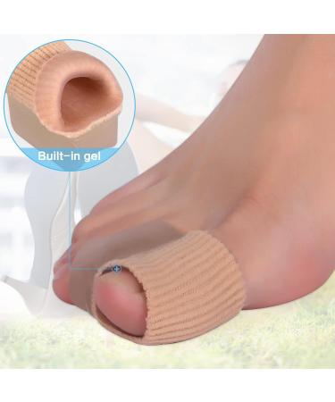 Bunion Corrector Toe Sleeves for Women Men - Toe Protector with Gel Spacers - Straighteners & Correctors Bandage Sleeve Tube - Buy Online on GoSupps.com