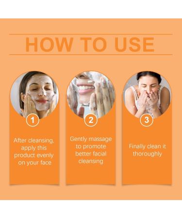Nettoyant Visage Doux - Nettoie En Profondeur Les Pores Illumine La Peau Hydrate Et Exfolie Laisse La Peau Fra che (sans Effet Gras)(1PCS) 1 g (Lot de 1) - Buy Online on GoSupps.com