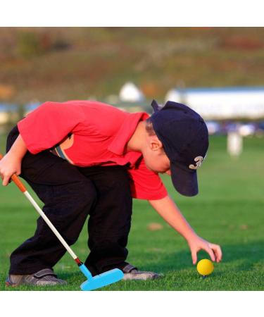 KONDAY Kids Golf Clubs Set - Children's Yard Sports Tools with Carry Bag and Soft Balls - Blue - Buy Online on GoSupps.com