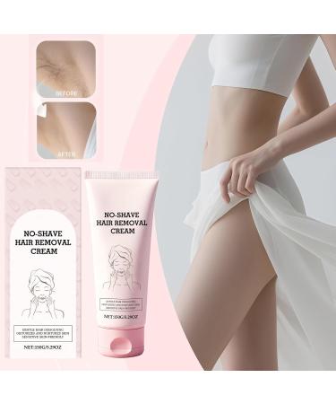  Generisch Pack of 2 gentle hair removal creams contains natural ingredients gentle formula does not irritate the skin suitable for the body legs underarms and bikini area - Buy Online on GoSupps.com