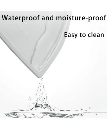 Womlex Silicone Dog & Cat Bowl Pad - Waterproof Non-Slip Feeding Mat Cat Head Shape 44x25cm Blue - Ideal for Dogs and Cats - Buy Online on GoSupps.com