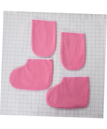 FRCOLOR 6 Pairs Boot Gloves Hand Moisture Gloves Work Gloves Ankle Boots Gloves for Beauty Care Paraffin Wax Gloves Cosmetics Short Boots Heating - Buy Online on GoSupps.com