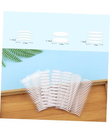 FOMIYES 45 Sheets Stickers Lace Eyelid Lift Eyelid Sticker Tape Adhesive Tape Make up Man Size 1 White - Buy Online on GoSupps.com