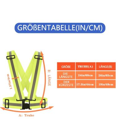 Buy Aykrm Adjustable Reflector Safety Vest for Jogging Running & Biking - Reflective Vest for Adults & Kids - Black - Buy Online on GoSupps.com