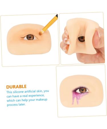 Baluue 4pcs Makeup Practice Skin Facial Tools Eye Shadow Practice Skin Eye Makeup Board - Buy Online on GoSupps.com