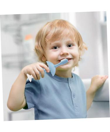 Minkissy 2 Sets Silicone Toothbrush Bite Toys for Babies | Infant Training Oral Care Accessories in Earth Colors - Buy Online on GoSupps.com