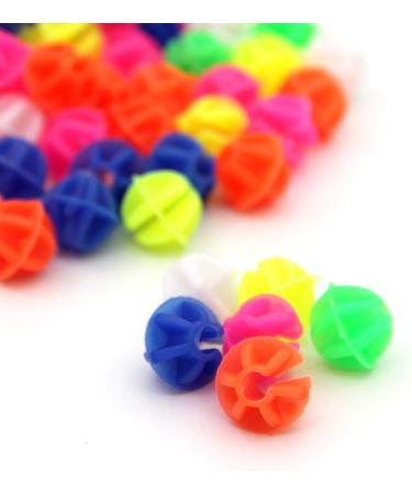 KLOUD City Assorted Colors Bike Bicycle Wheel Spokes Plastic Clip Bead 105pcs Round Bead - Buy Online on GoSupps.com
