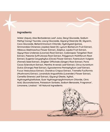 Gryph and IvyRose Daily Embrace 2-in-1 Shampoo & Conditioner - Sulfate & Paraben Free - Hydrating Goji Berry & Ginger 1-Pack - Buy Online on GoSupps.com