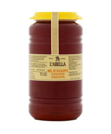L'abella Mel - Eucalyptus Honey - Natural Honey Harvested in Spain (3 kg)