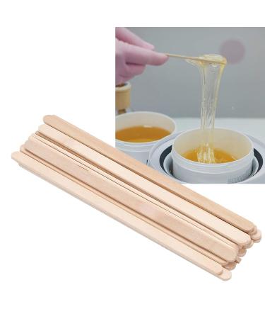 100pcs Wax Spatulas | Wooden Waxing Applicator Sticks for Hair Removal | Disposable Tools for Face Eyebrow & Body - Buy Online on GoSupps.com