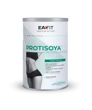 EAFIT PROTISOYA 320g - Chocolat - Prot ine v g tale - Vegan - SOJA - Pr serve la masse musculaire - Boisson Minceur Prot in e - Marque fran aise Chocolat 320 g (Lot de 1)
