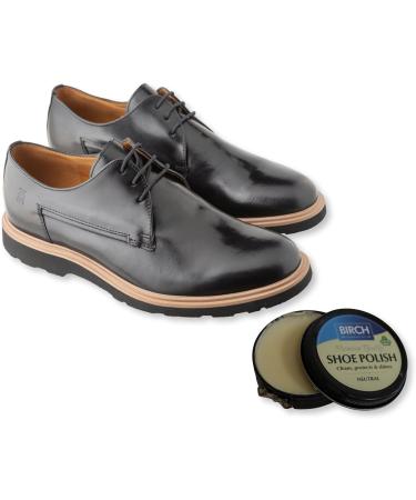 Charles Birch Premium Quality Shoe Polish 50ml High Pigment Cleans Protects Shines inc Carnauba Wax Lever Open Tin (Neutral) - Buy Online on GoSupps.com