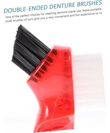 4-Piece Combined Sortable Brushes for Toothbrush Prosthesis Cleaning | Portable Mini Dual-Sided Oral Care Device - Ideal for Household Use - Buy Online on GoSupps.com