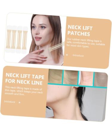 MAGICLULU 4pcs Neck Lift Stickers Lifting Belt Neck Skin Tape Neck Care Tape Swan Neck Comfortable Patch - Buy Online on GoSupps.com