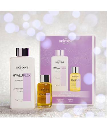  BIOPOINT Biopoint - Hyaluplex kit shampoo 250 ml and hair oil 50 ml new vitality to hair intense and shiny colour - Buy Online on GoSupps.com