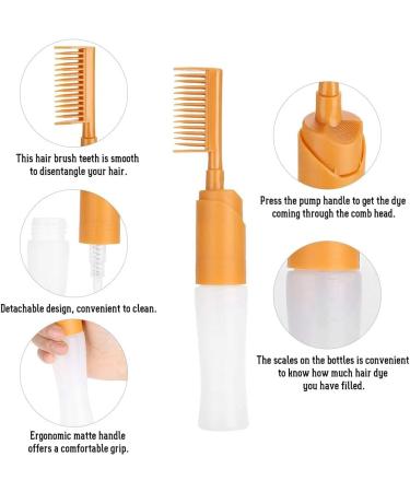 Jadeshay Root Comb Applicator Bottle 110ml - Salon Hair Dyeing Tool with Graduated Scale - Buy Online on GoSupps.com