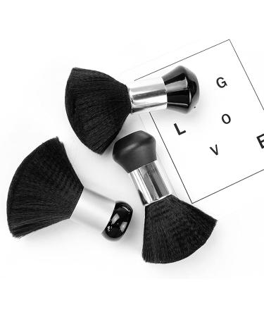 Vtrem Neck Brush Hair Salon Hair Brush Duster Neck Hairdresser Cleaning Tool (Black#2) - Buy Online on GoSupps.com