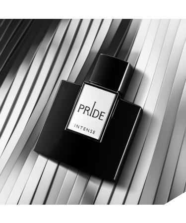 Pride Intense Eau de Parfum for Men 3.4 Fl. Oz Spicy and Masculine Everyday Fragrance with Bergamot Amber and Vanilla Intense Pour Homme - Buy Online on GoSupps.com
