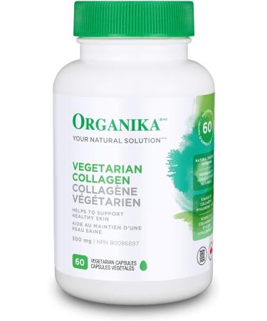 Organika Hyaluronic Acid With Vitamin C 90 Vcaps & Vegetarian Collagen - Sourced from Natural Eggshell Membrane- 60vcaps - Buy Online on GoSupps.com