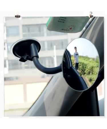 Back Seat Baby Mirror - 360 Swiveling Rear View Mirror for Safe Child Travel | Large Visual Field & Suction Cup Mount - Shop Now! - Buy Online on GoSupps.com