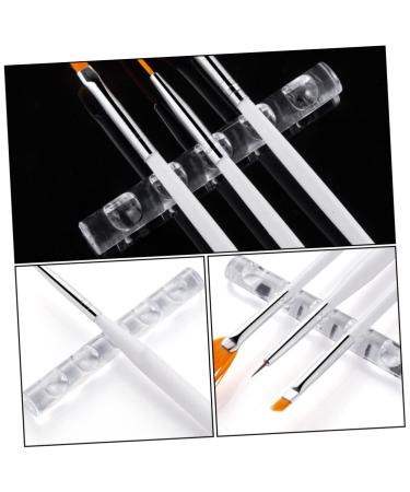 FRCOLOR 15 Pcs Nail Penholder Organizer - Acrylic Manicure Accessory & Storage Rack for Nail Supplies - Buy Online on GoSupps.com