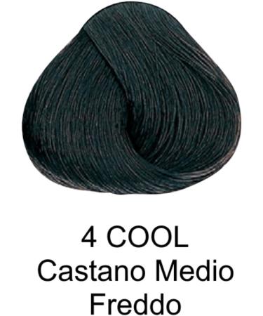 Permanent cosmetic paint 4 Cool Medium Brown Yellow Color Argan Oil & Aloetrix 100 ml Alfaparf Group - Buy Online on GoSupps.com